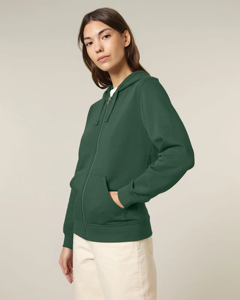 Sweatshirt zippbar Stanley/Stella zum Personalisieren