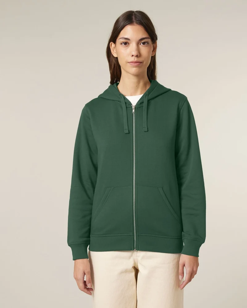 Sweatshirt zippbar Stanley/Stella zum Personalisieren