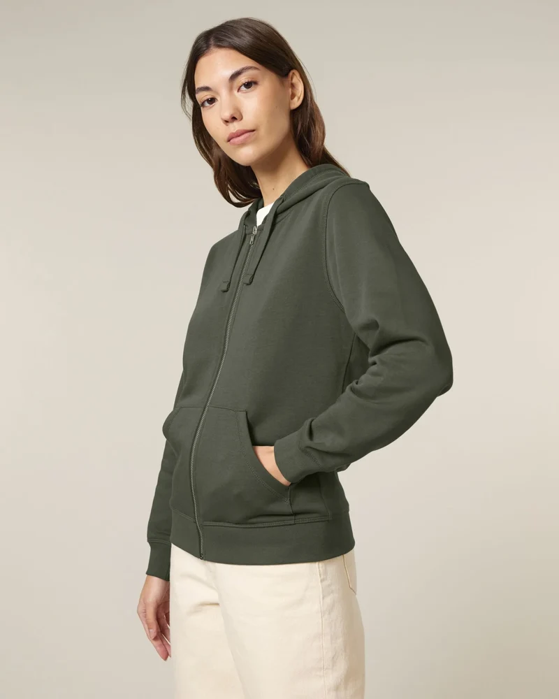 Sweatshirt zippbar Stanley/Stella zum Personalisieren