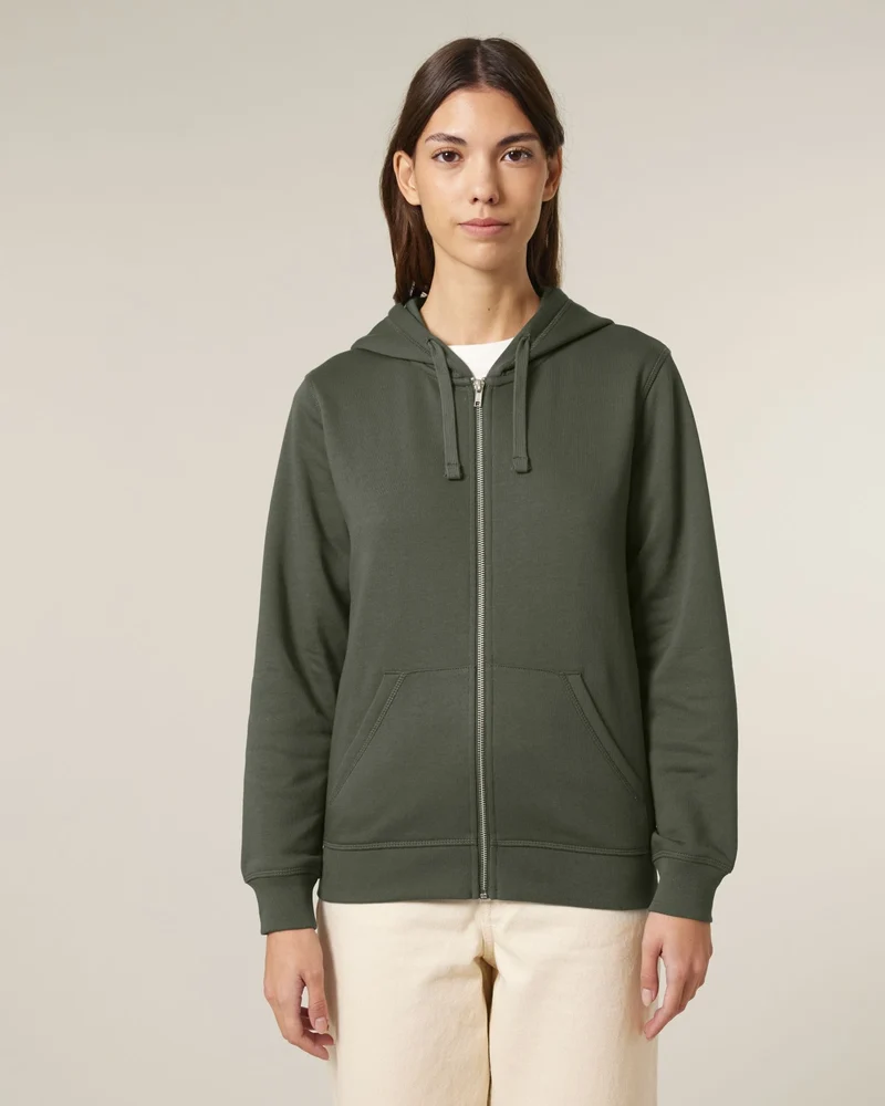Sweatshirt zippbar Stanley/Stella zum Personalisieren