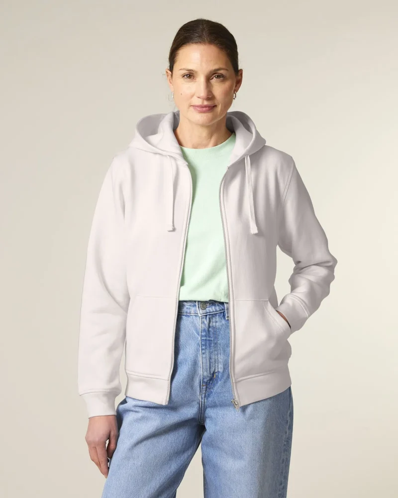 Sweatshirt zippbar Stanley/Stella zum Personalisieren