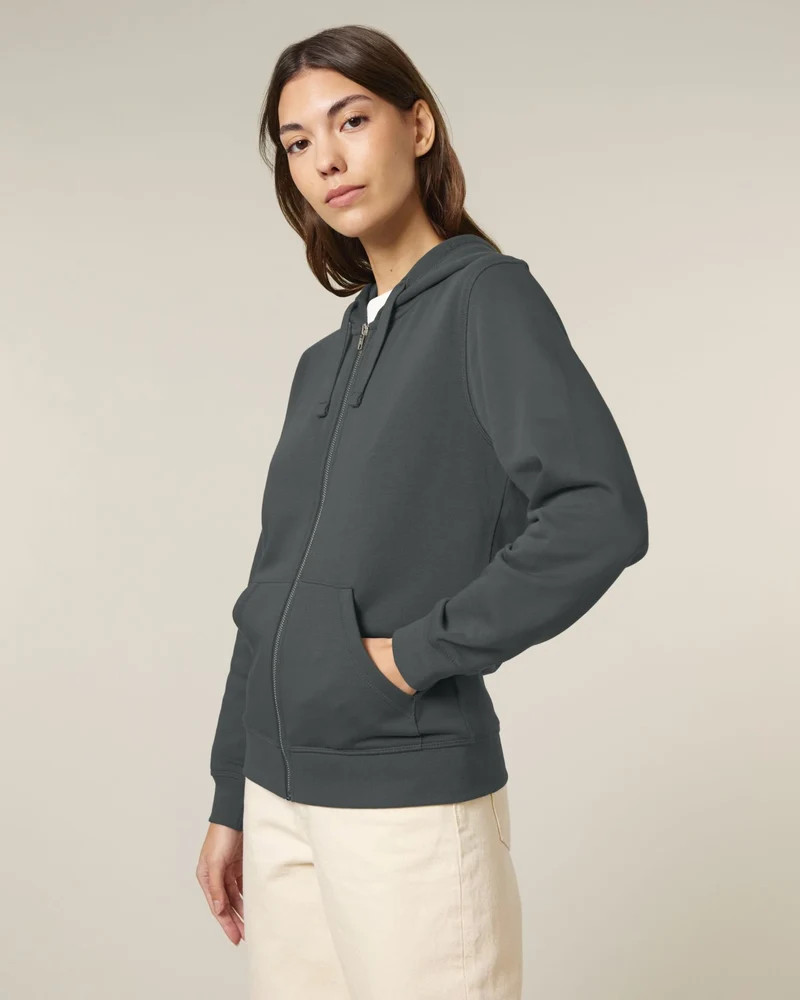 Sweatshirt zippbar Stanley/Stella zum Personalisieren