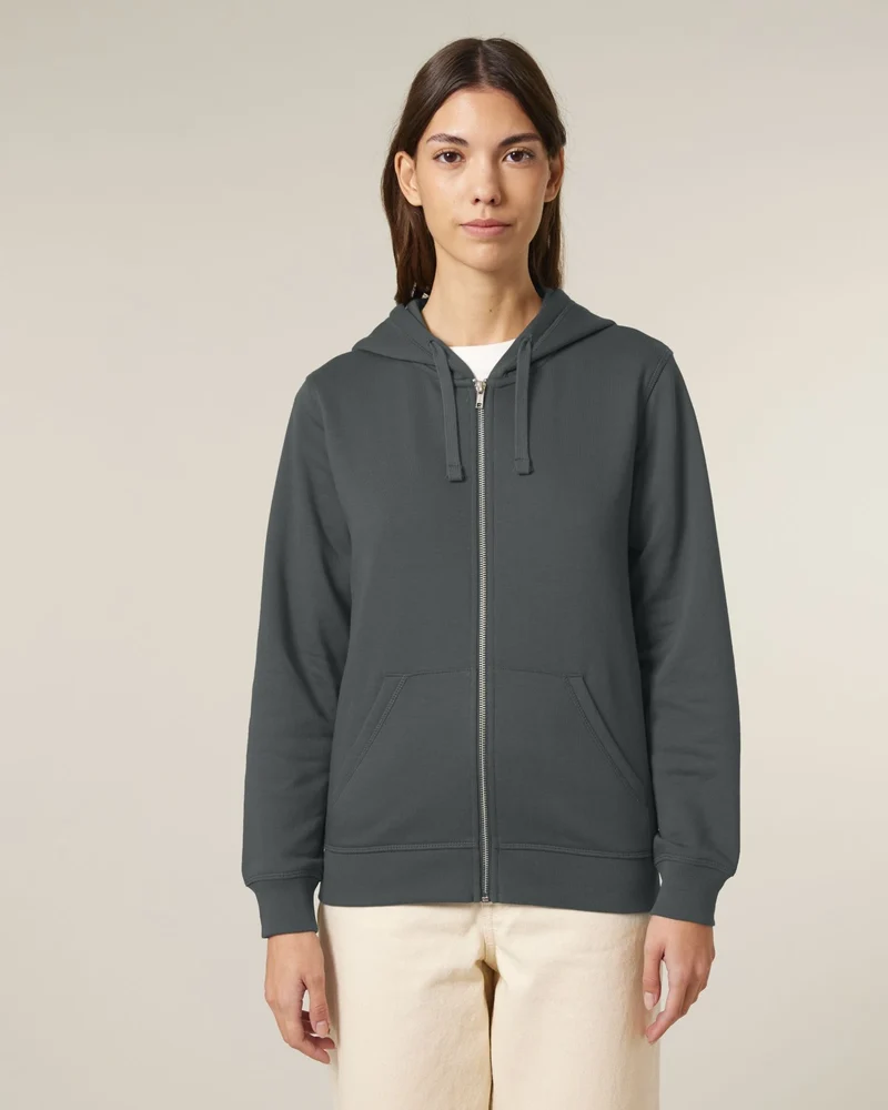 Sweatshirt zippbar Stanley/Stella zum Personalisieren