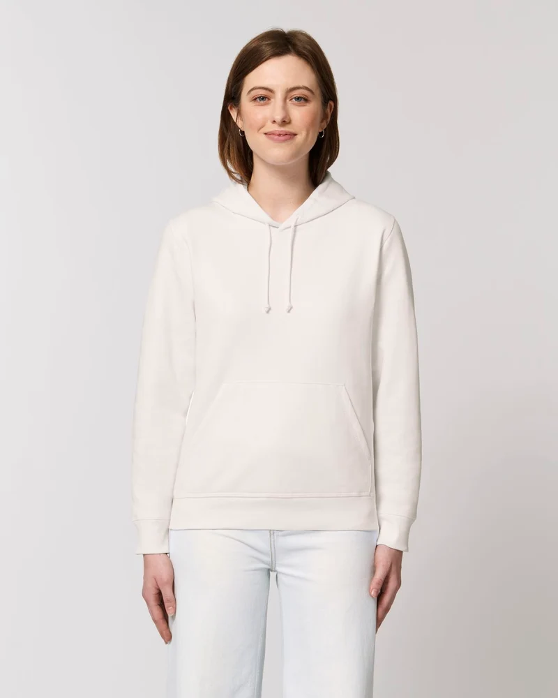 Personalisierbarer Unisex-Kapuzenpullover aus Bio-Baumwolle