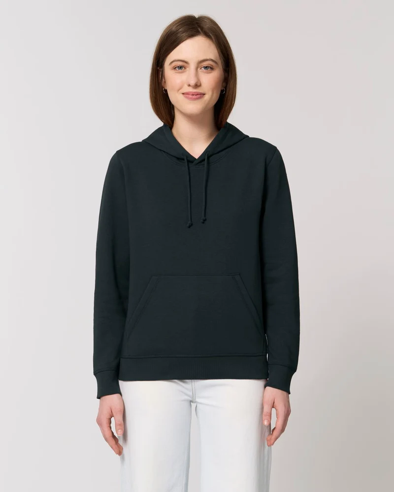 Personalisierbarer Unisex-Kapuzenpullover aus Bio-Baumwolle