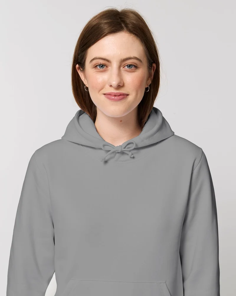 Personalisierbarer Unisex-Kapuzenpullover aus Bio-Baumwolle