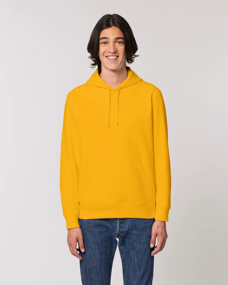 Personalisierbarer Unisex-Kapuzenpullover aus Bio-Baumwolle
