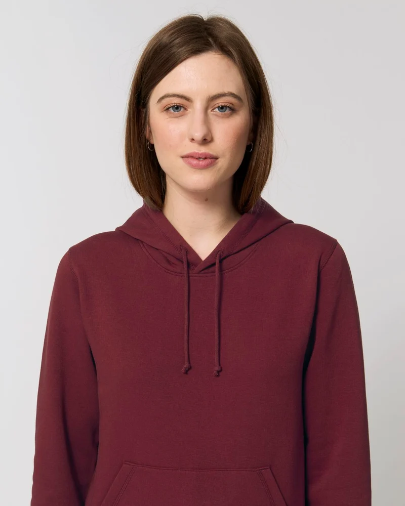 Personalisierbarer Unisex-Kapuzenpullover aus Bio-Baumwolle