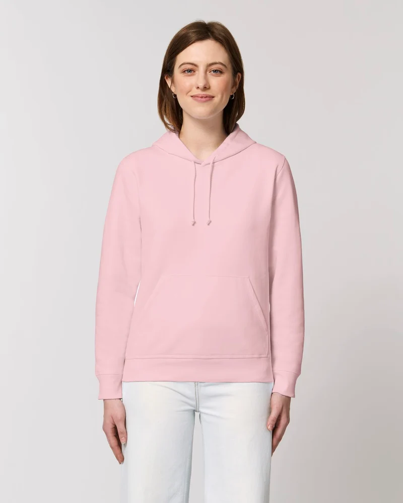 Personalisierbarer Unisex-Kapuzenpullover aus Bio-Baumwolle