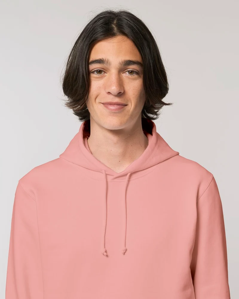Personalisierbarer Unisex-Kapuzenpullover aus Bio-Baumwolle