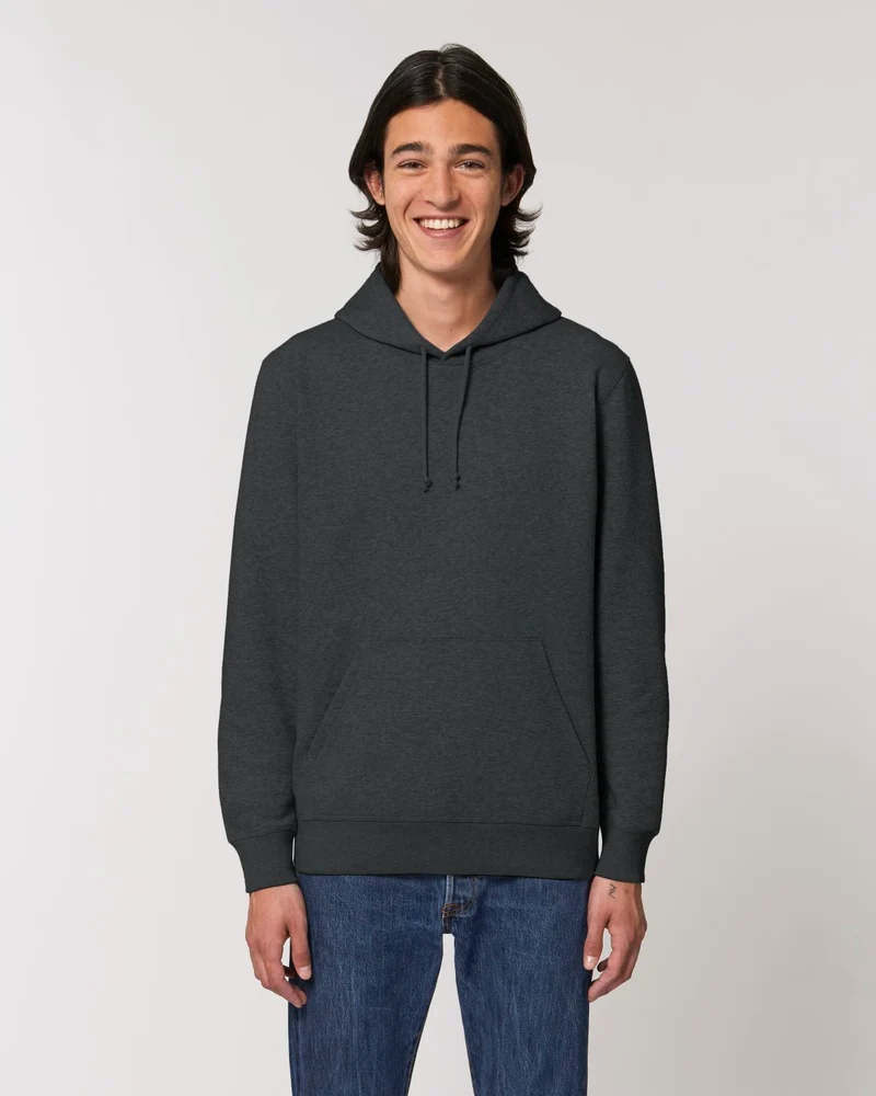 Personalisierbarer Unisex-Kapuzenpullover aus Bio-Baumwolle