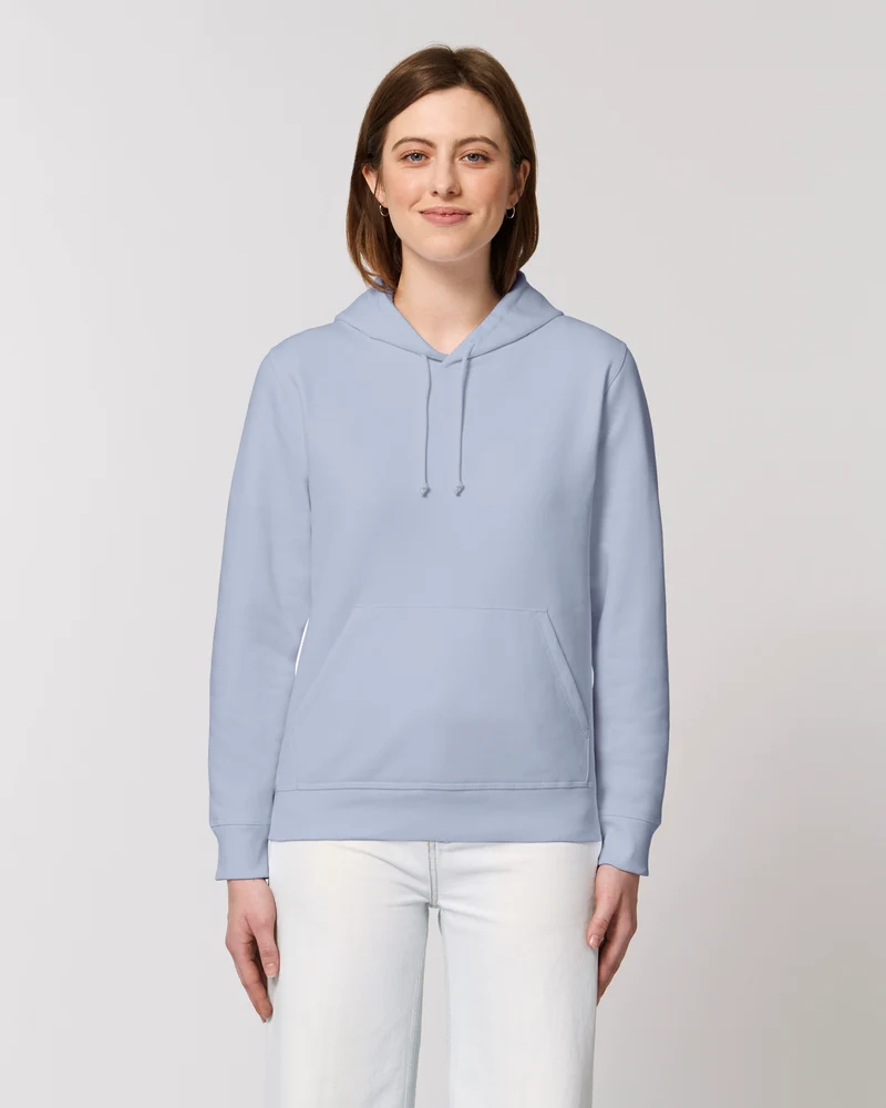 Personalisierbarer Unisex-Kapuzenpullover aus Bio-Baumwolle