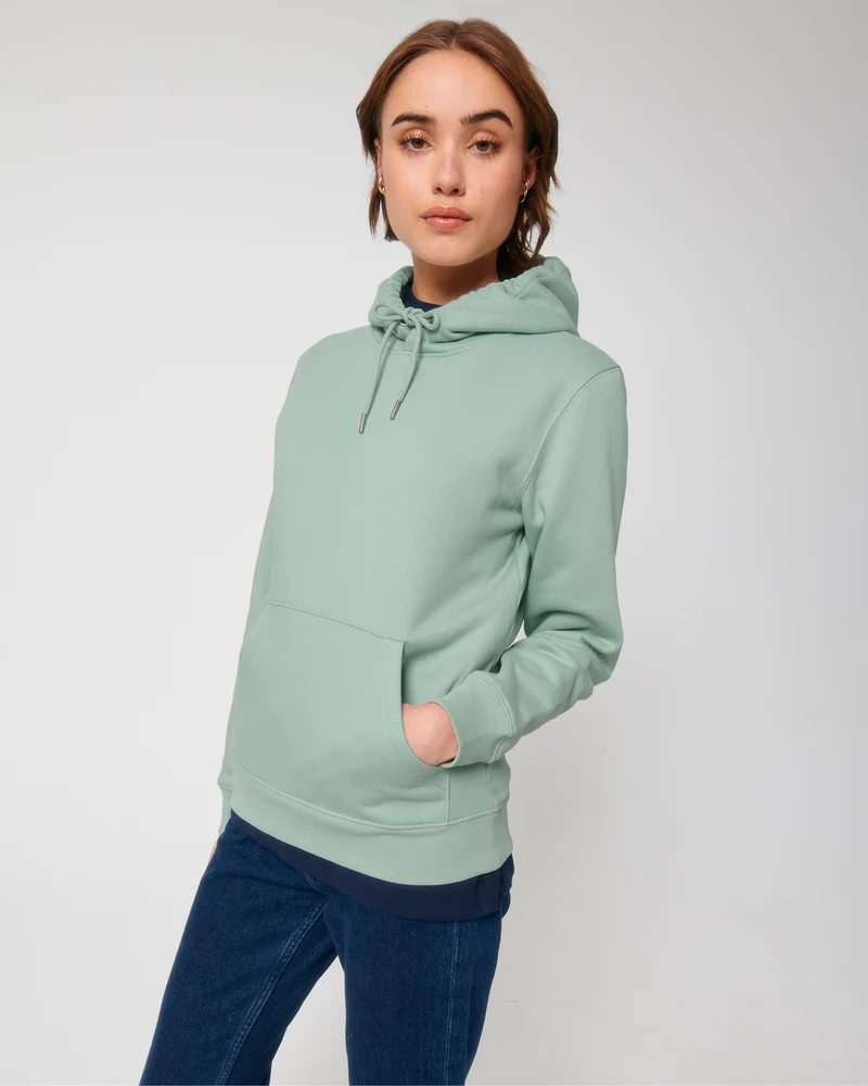 Ikonischer Kapuzenpullover aus Bio-Baumwolle zum Personalisieren