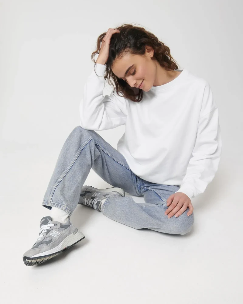 Sweatshirt Bio-Baumwolle Stanley/Stella Ledger zum Personalisieren