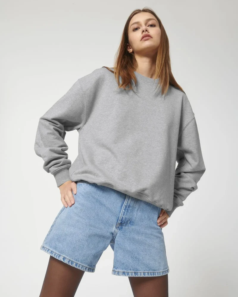 Sweatshirt Bio-Baumwolle Stanley/Stella Ledger zum Personalisieren