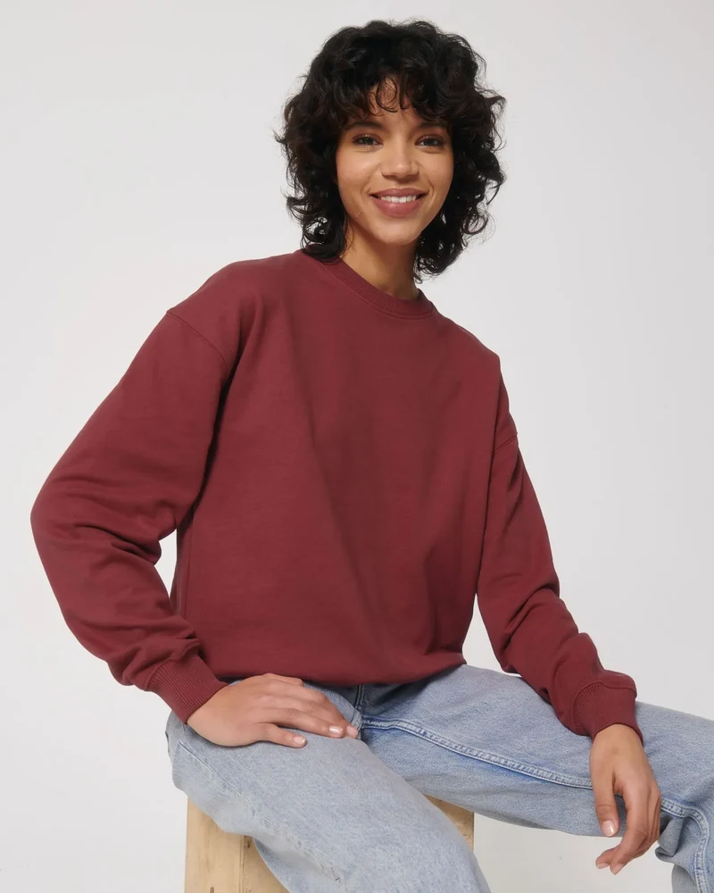 Sweatshirt Bio-Baumwolle Stanley/Stella Ledger zum Personalisieren