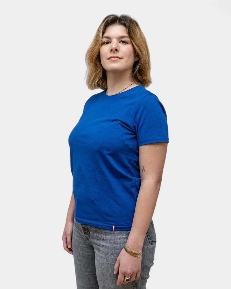 Damen-T-Shirt mit Rundhalsausschnitt zum Personalisieren