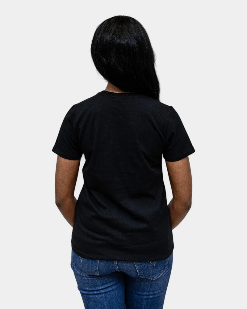 Damen-T-Shirt mit Rundhalsausschnitt zum Personalisieren