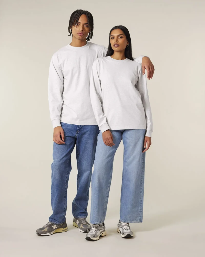 T-Shirt langarm Bio-Baumwolle Stanley/Stella Freestyler zum Personalisieren