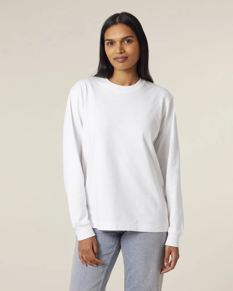 T-Shirt langarm Bio-Baumwolle Stanley/Stella Freestyler zum Personalisieren