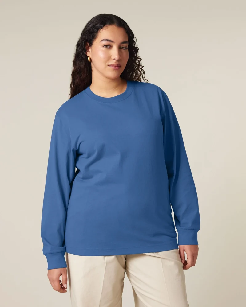 T-Shirt langarm Bio-Baumwolle Stanley/Stella Freestyler zum Personalisieren