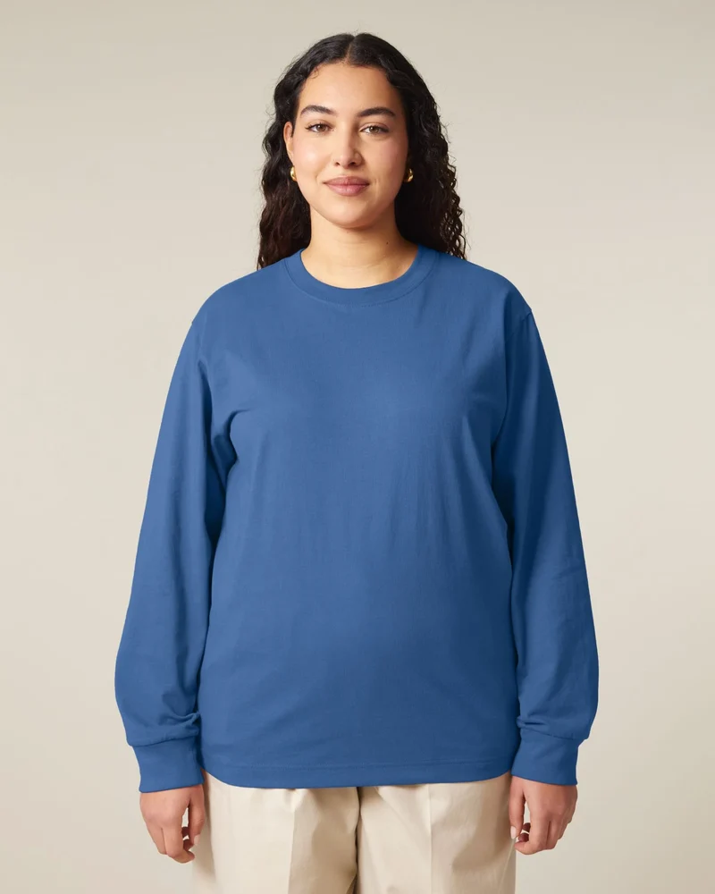 T-Shirt langarm Bio-Baumwolle Stanley/Stella Freestyler zum Personalisieren