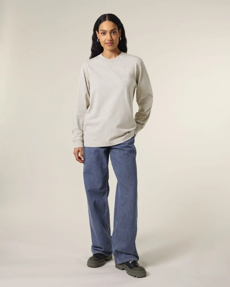 T-Shirt langarm Bio-Baumwolle Stanley/Stella Freestyler zum Personalisieren