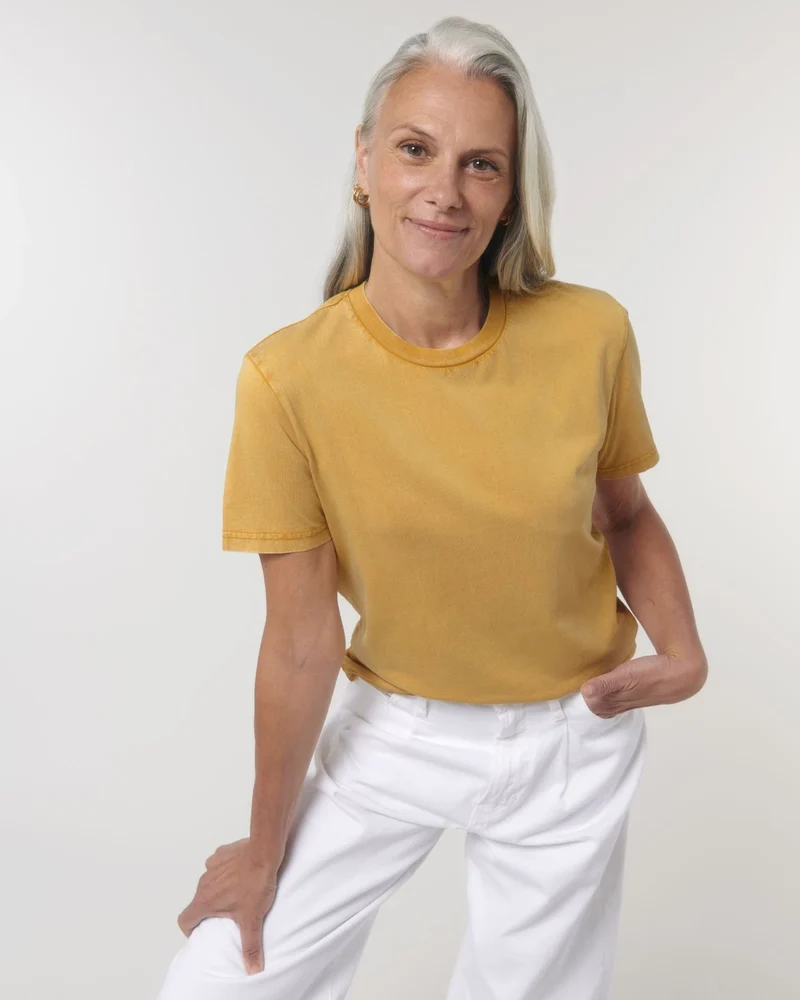 T-Shirt Bio-Baumwolle Stanley/Stella Crafter Vintage zum Personalisieren
