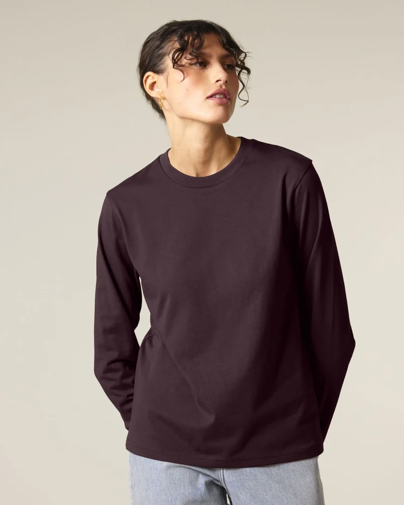 T-Shirt langarm Bio-Baumwolle Stanley/Stella Creator 2.0 zum Personalisieren