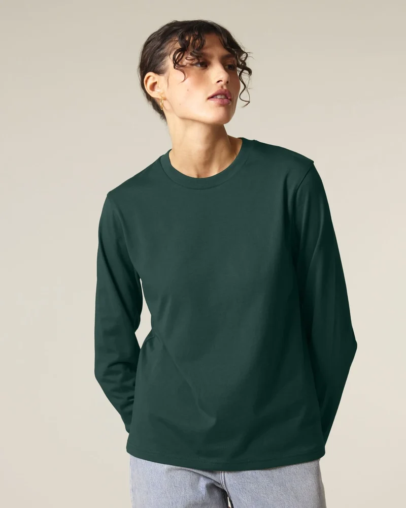 T-Shirt langarm Bio-Baumwolle Stanley/Stella Creator 2.0 zum Personalisieren