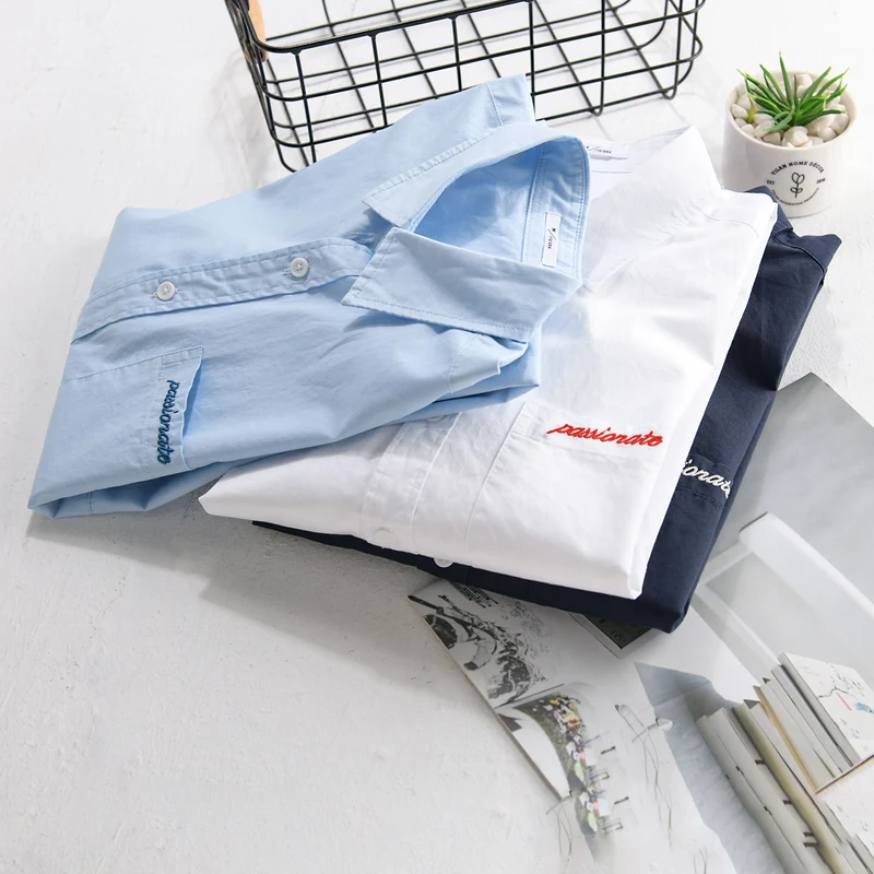 Herren Relaxed-Fit Baumwoll-Overshirt mit Stickerei auf Brusttasche Drune