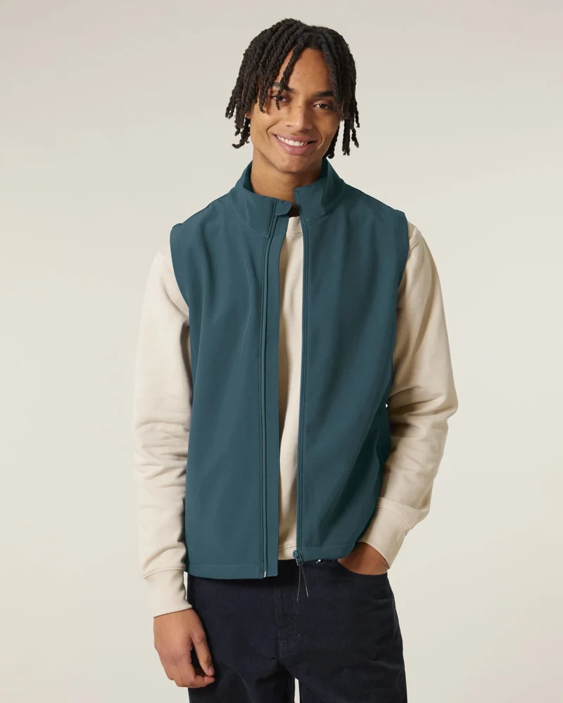 Weste Softshell ärmellos Stanley/Stella Trail Blazer zum Personalisieren