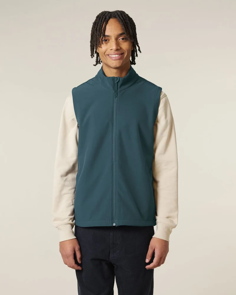 Weste Softshell ärmellos Stanley/Stella Trail Blazer zum Personalisieren