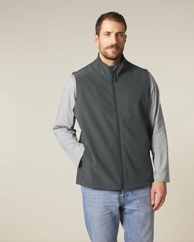 Weste Softshell ärmellos Stanley/Stella Trail Blazer zum Personalisieren