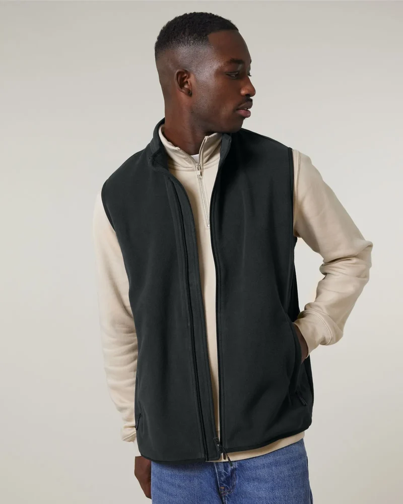 Weste ohne Ärmel Polyester recycelt Stanley/Stella Quester zum Personalisieren