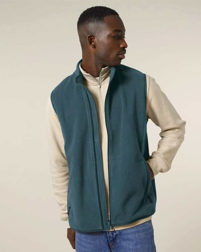Weste ohne Ärmel Polyester recycelt Stanley/Stella Quester zum Personalisieren