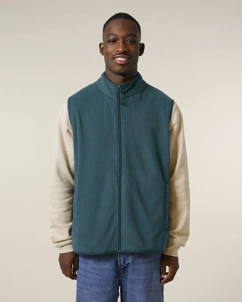 Weste ohne Ärmel Polyester recycelt Stanley/Stella Quester zum Personalisieren