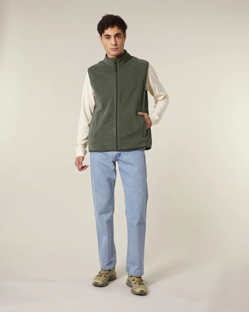 Weste ohne Ärmel Polyester recycelt Stanley/Stella Quester zum Personalisieren