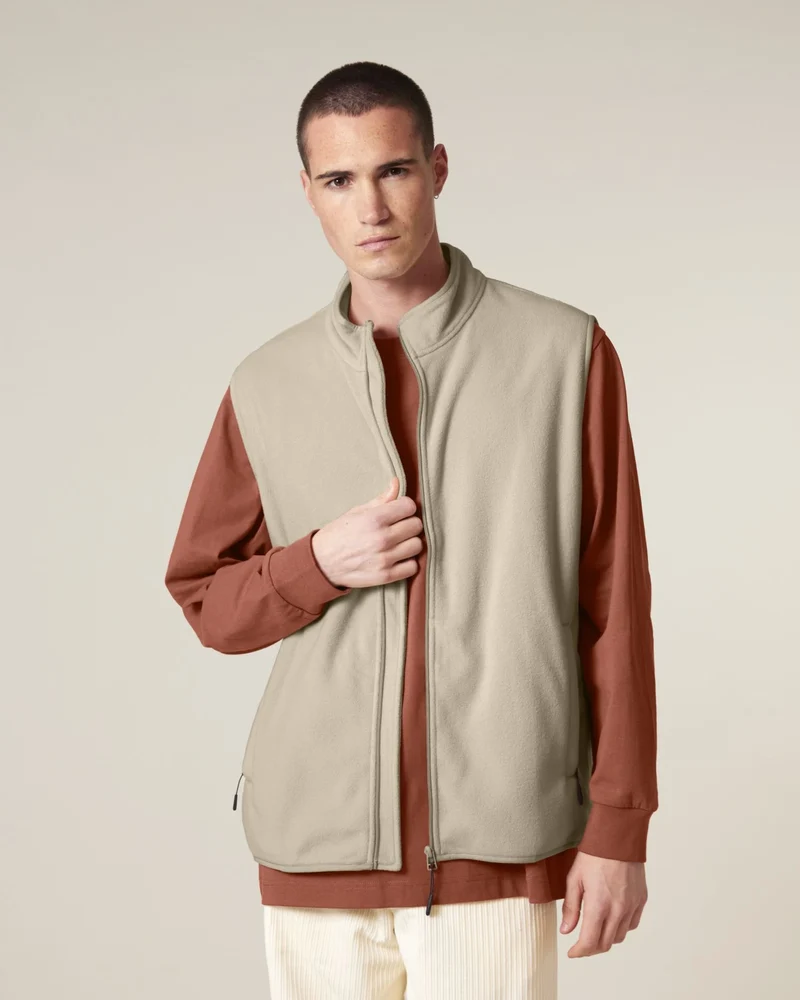 Weste ohne Ärmel Polyester recycelt Stanley/Stella Quester zum Personalisieren