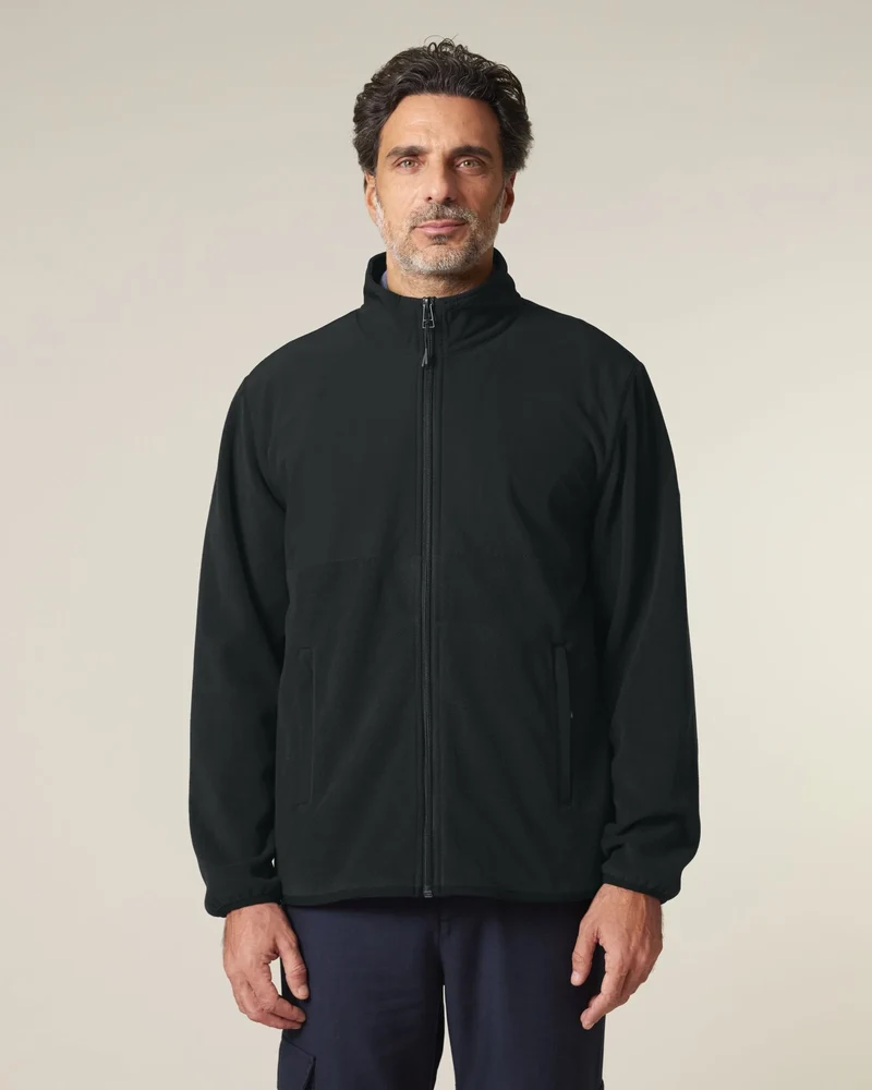 Fleecejacke unisex 100% recycelt Stanley/Stella Trekker zum Personalisieren