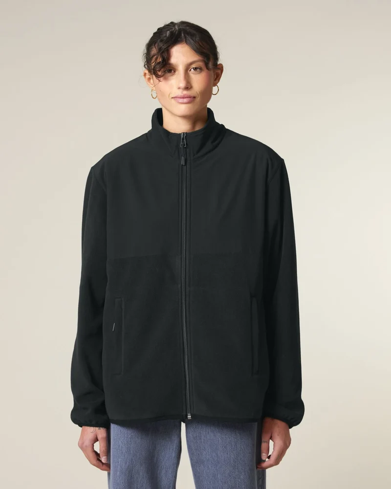 Fleecejacke unisex 100% recycelt Stanley/Stella Trekker zum Personalisieren