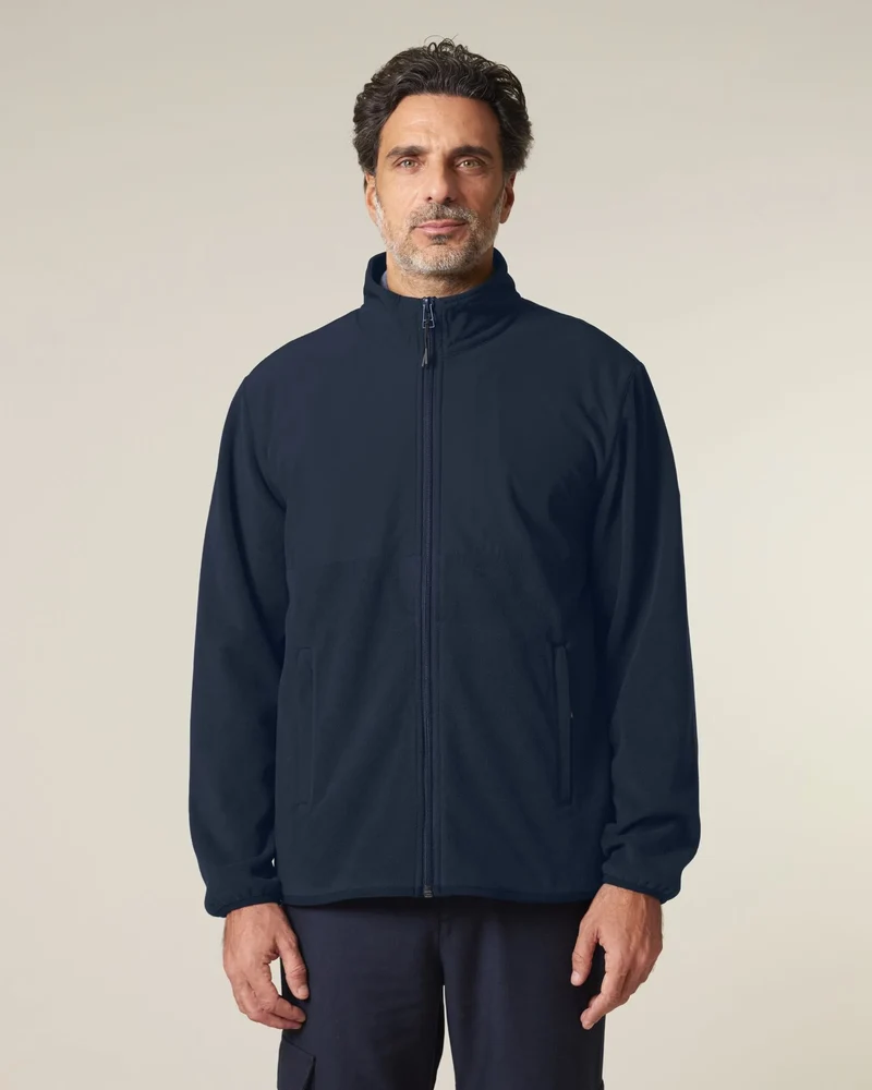 Fleecejacke unisex 100% recycelt Stanley/Stella Trekker zum Personalisieren