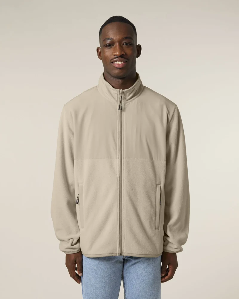Fleecejacke unisex 100% recycelt Stanley/Stella Trekker zum Personalisieren