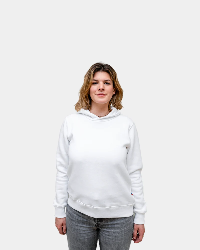 Damen-Kapuzenpullover Made in France zum Personalisieren