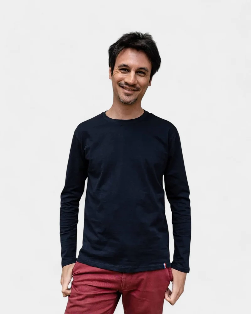 Langarm-T-Shirt für Herren zum Personalisieren