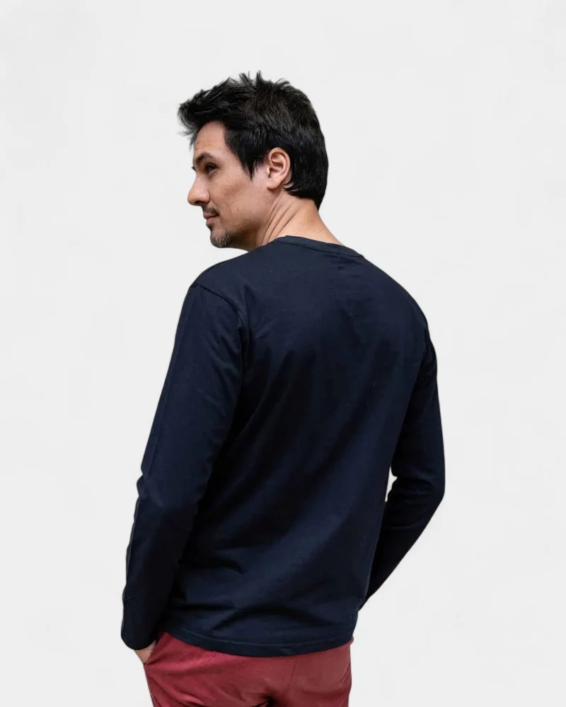 Langarm-T-Shirt für Herren zum Personalisieren