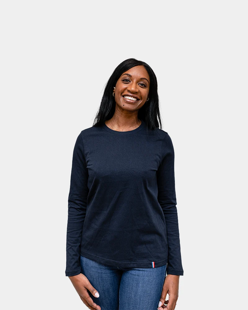 Langarm-T-Shirt für Damen zum Personalisieren