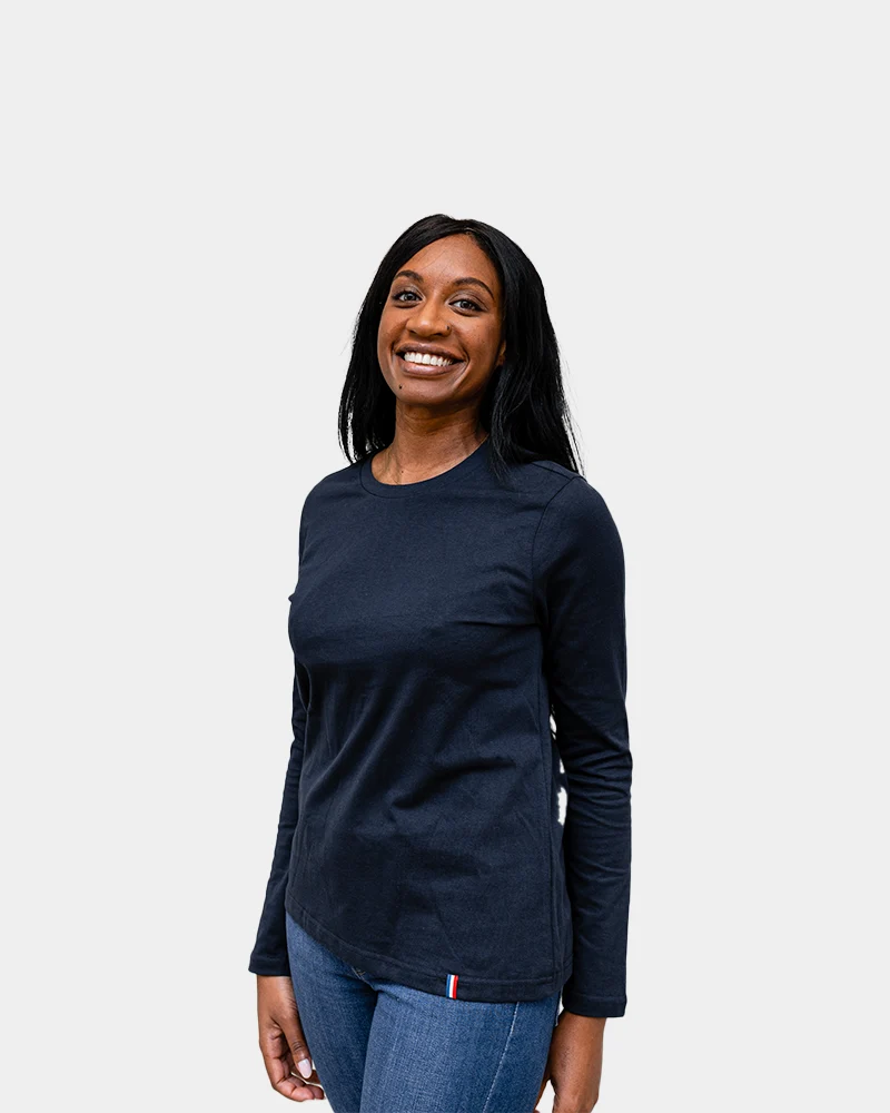 Langarm-T-Shirt für Damen zum Personalisieren