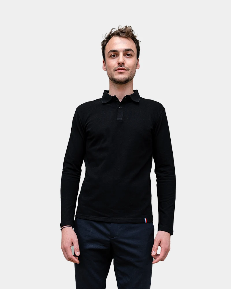 Langarm-Poloshirt für Herren zum Personalisieren