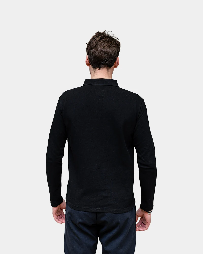 Langarm-Poloshirt für Herren zum Personalisieren